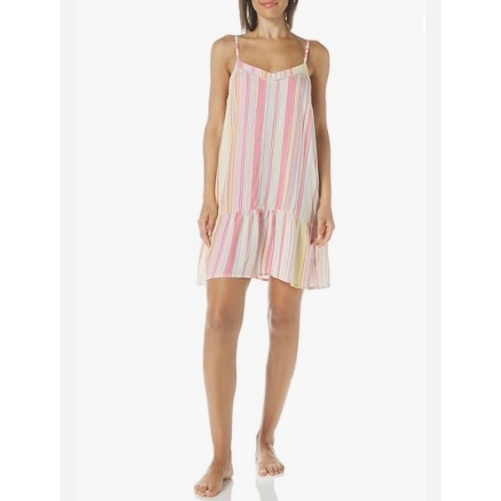 Pj salvage stripped sleep gown size XS new